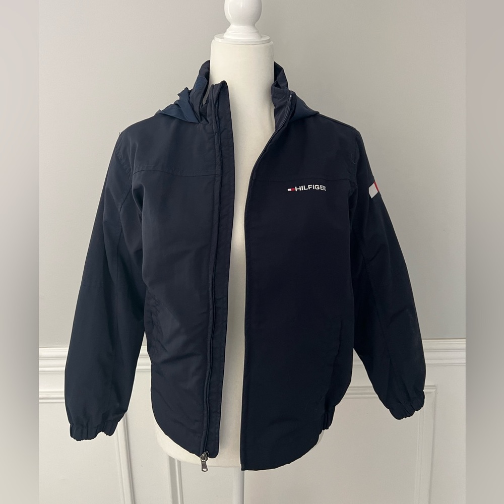 Tommy Hilfiger rain jacket size youth 12-14